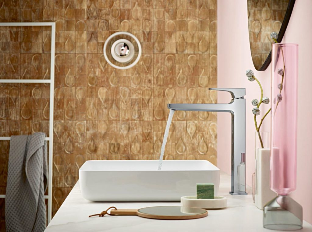 Farbiger Wasserhahn im Bad - Badarmaturen von hansgrohe in 6 Farben