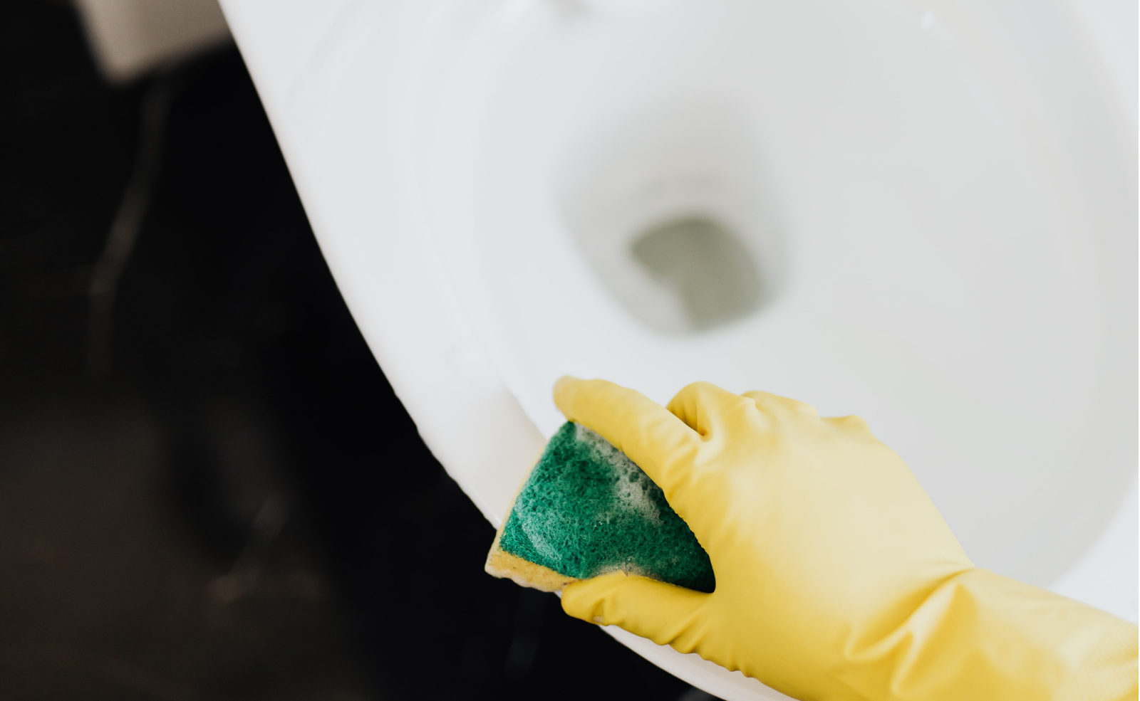 Die Toilette sollte wirklich regelmäßig geputzt werden