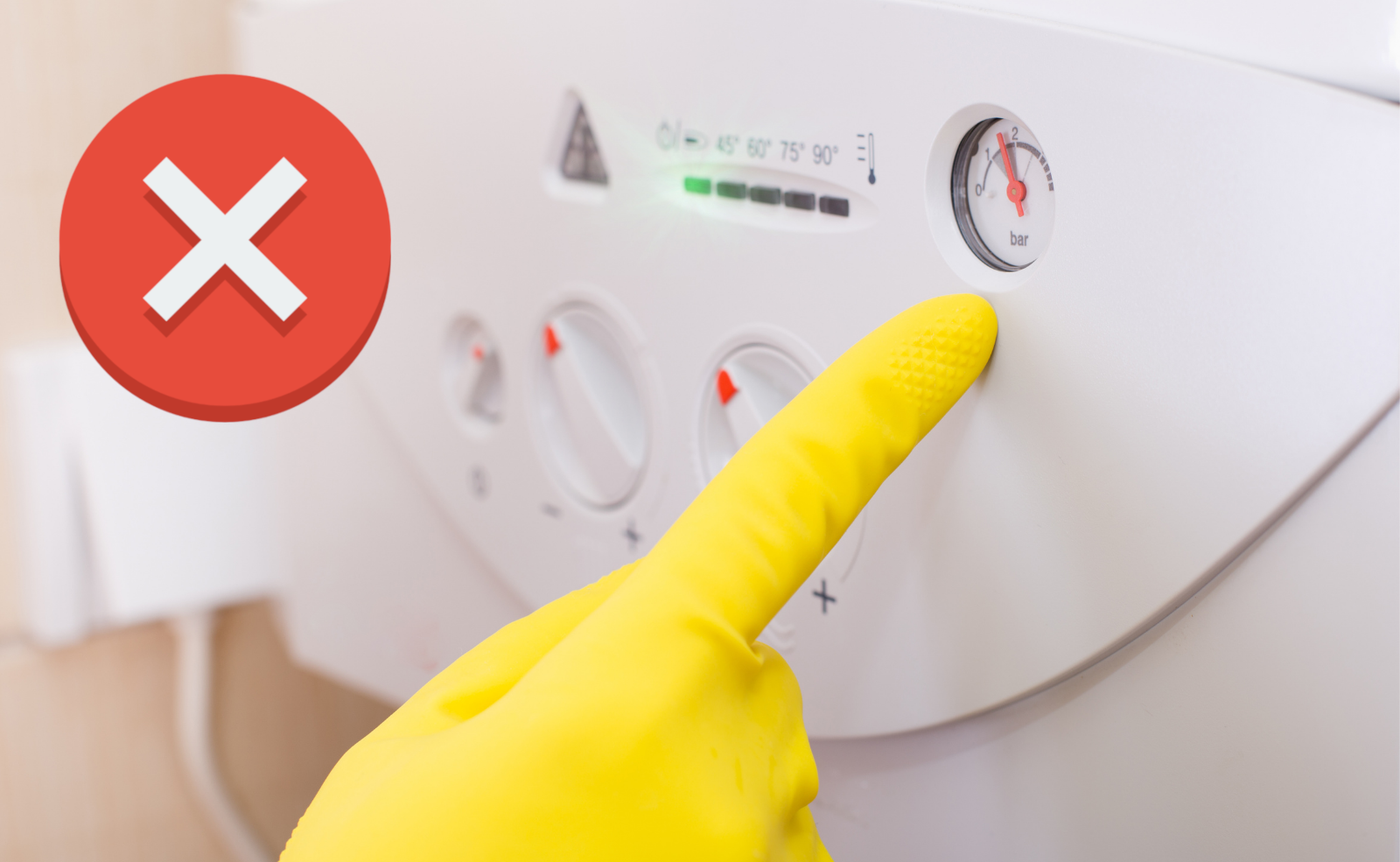Gastherme geht ständig aus - Warum?