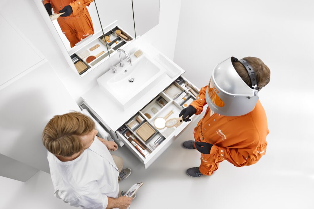 Blum setzt auf Forschung und schafft so perfekte Badezimmer für Generationen.